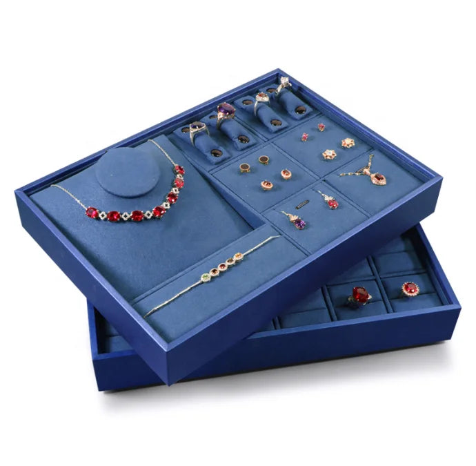 Factory in Stock Diamond Carry Jewelry Tray Jewelry Display Packaging for Jewelry