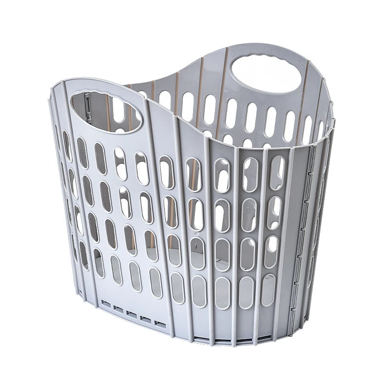 Bathroom Clothes Storage Dirty Clothes Basket Collapsible Plastic Laundry Basket