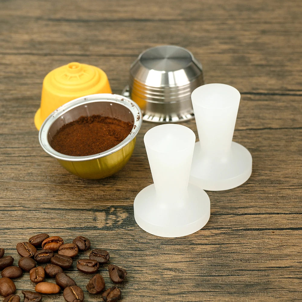 Hot Selling 1PCS PP Coffee Tamper Espresso Grinder Press Hammer Accessory