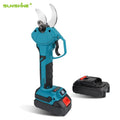 SUNSHINE Wholesales Portable Cordless Garden Scissors Branch Shears With 2pcs 4Ah Lithium Battery and Digital Display Screen