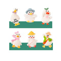 Mini Duck Car Resin Ornaments Cake Decorating Supplies Decoration Accessories