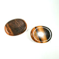 DIY Wholesale Amethyst Thumb Stone | Yellow Tiger Eye Worry Stone