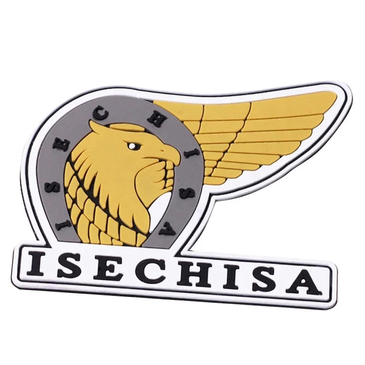 Custom Private logo Rubber Label Brand Backpack Bags Self Adhesive Embossed Pvc Patches for Hats