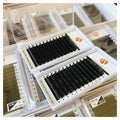 Private Label Volume Eyelash Extensions Dark Matte Cashmere Lash Trays