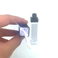 Wholesale 5ml Gold Clear Mini Plastic Empty Lip Gloss Tube DIY Makeup Lip Balm Bottle Tubes Container With Rubber Inserts