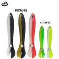 Hangxiang New Wholesale Simulation 10cm/6g 7cm/2g Small Loach Artificial Worm Lures Soft Plastic Fishing Lure Baits Soft Lure