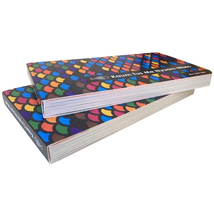 Custom landscape children picture board book printing