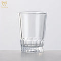 3oz Vertical Ribbed Whiskey Shot Glasses Thickened Spirits Beer Glass Thick Shot Glass Water Cups