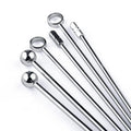 Stainless Steel Custom Eco-Friendly Food Contact Safe Fruit Needle Cocktail Bar Sign Drink Pick Spear Party Tools