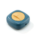 Hot Sale Portable Rotatable Mobile Phone Holder Data Cable Organizer Storage Box Mobile Phone Charging Cable Winder