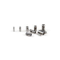 Stainless Steel Jewelry Making Accessories Connectors Jewelry Steel End Crimp Caps Beads