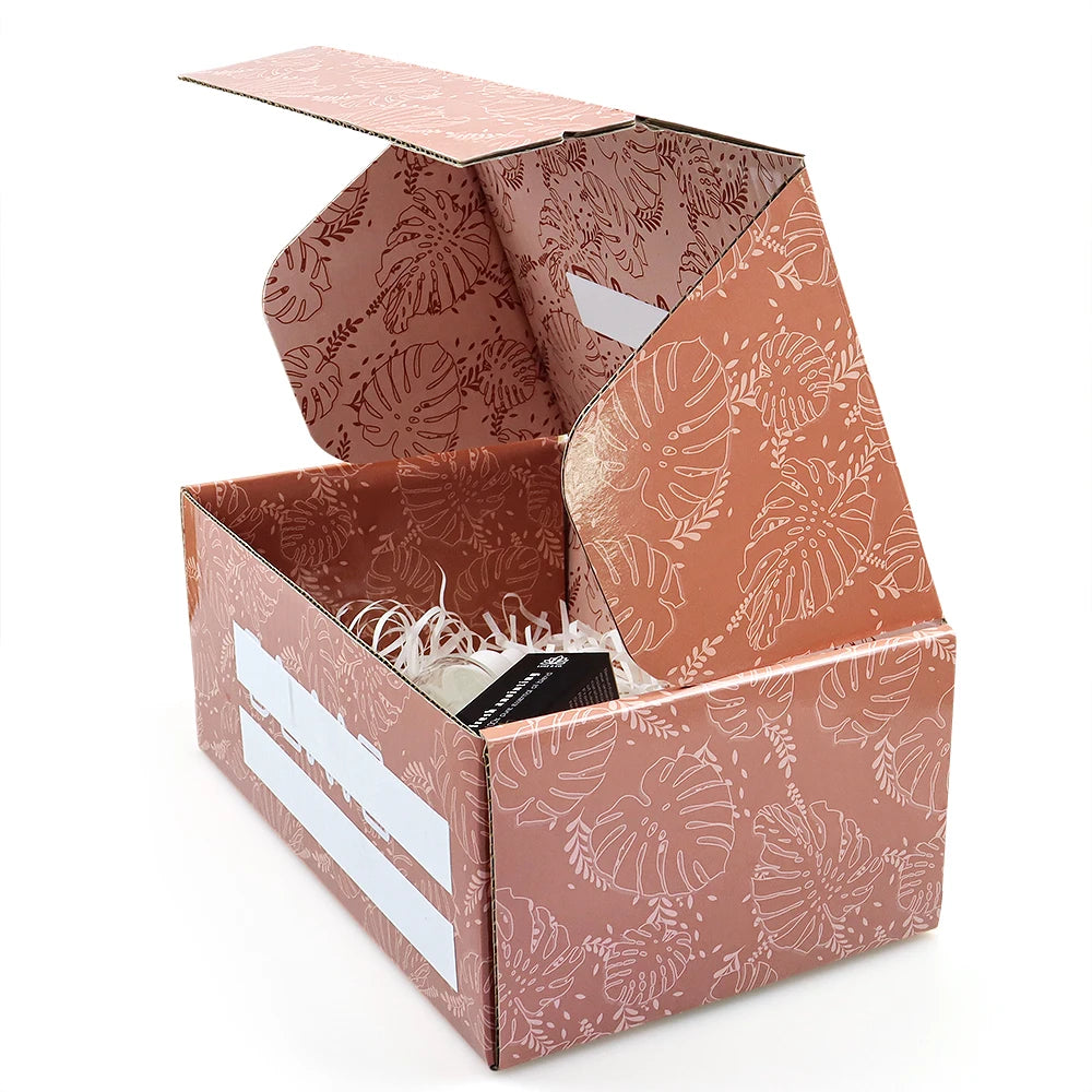 Wholesale OEM Logo Glossy Lamination Waterproof Corrugated Mailer Box