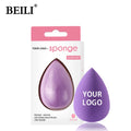 BEILI Custom Makeup Bulk Wholesale Makeup Blender Sponge Set for Liquid Foundation Powder Application Latex Free Makeup Sponge
