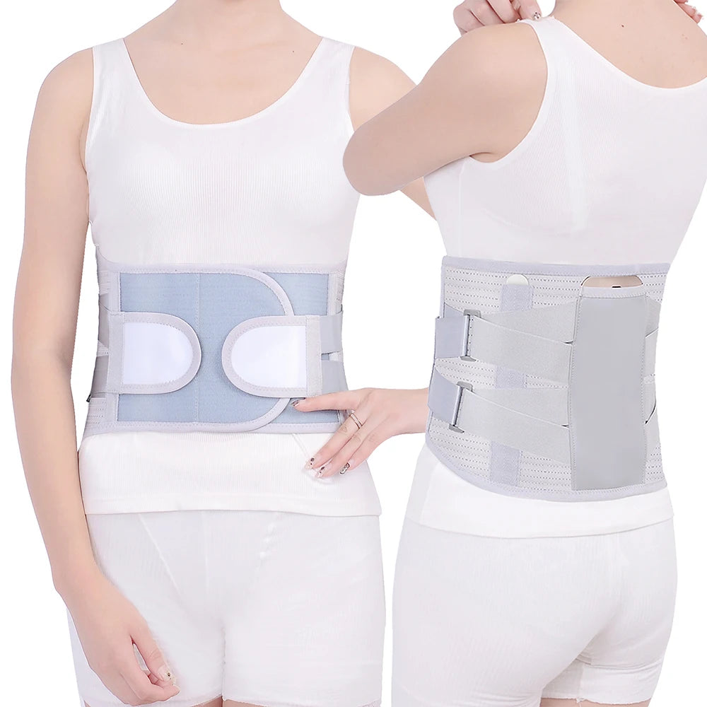 Fitease Adjustable CE/UKCA Certified Professional Protection Lumbar Support Belt Polyester Nylon Aluminum Spring Breathable Mesh