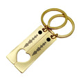 Personalised Metal Heart Keychain Sublimation Custom Birthday Gift Ideas Music Player Keychain with Logo