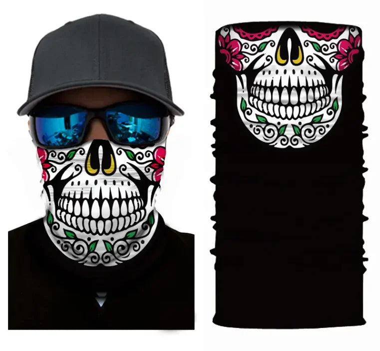 Wholesale Custom Outdoor Sports Headscarf Seamless Cooling Breathable Sun Mask for Exercises