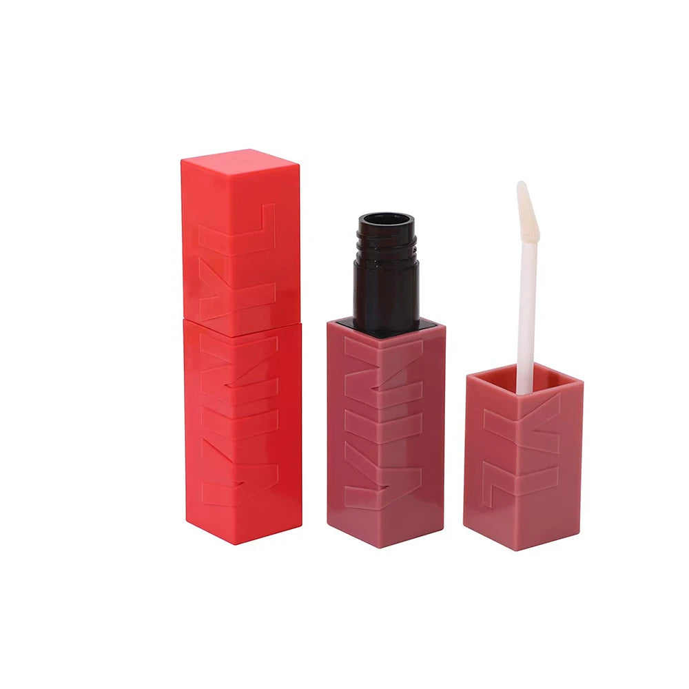 Rectangular Shape 6ml Plastic Lip Gloss Tube Luxurious Appearance Used Makeup Package Best Selling