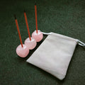 DIY Stones Hot Sell Rose Quartz Square Incense Holder Balance Healing Meditation Craft Gemstones for Decoration