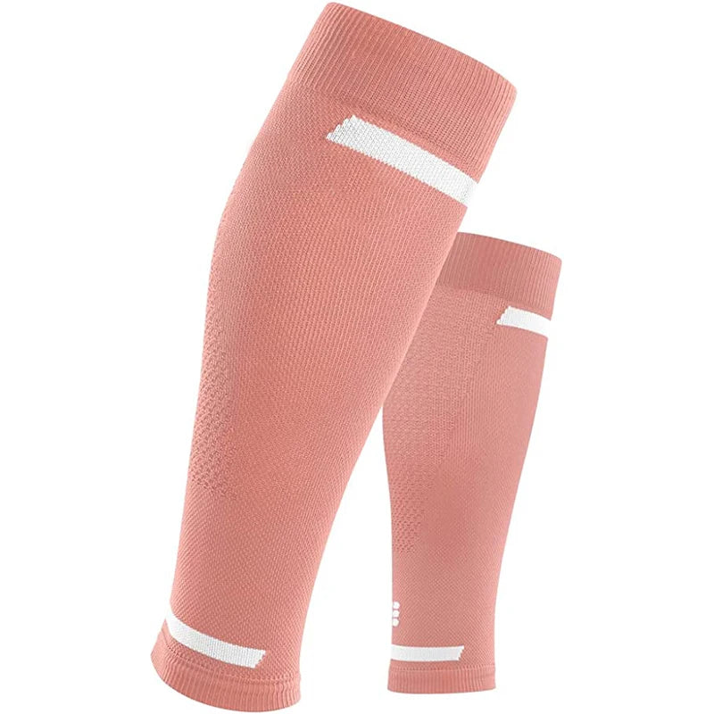 Unisex Youth Athletic Football Soccer Running Knee High Compression Leg Warmers Performance Calf Socks