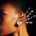 2024 Fashion Jewelry New Irregular Earrings Personalized Exaggerated Water Diamond Earring Fashion Accessories Zirconia Earrings
