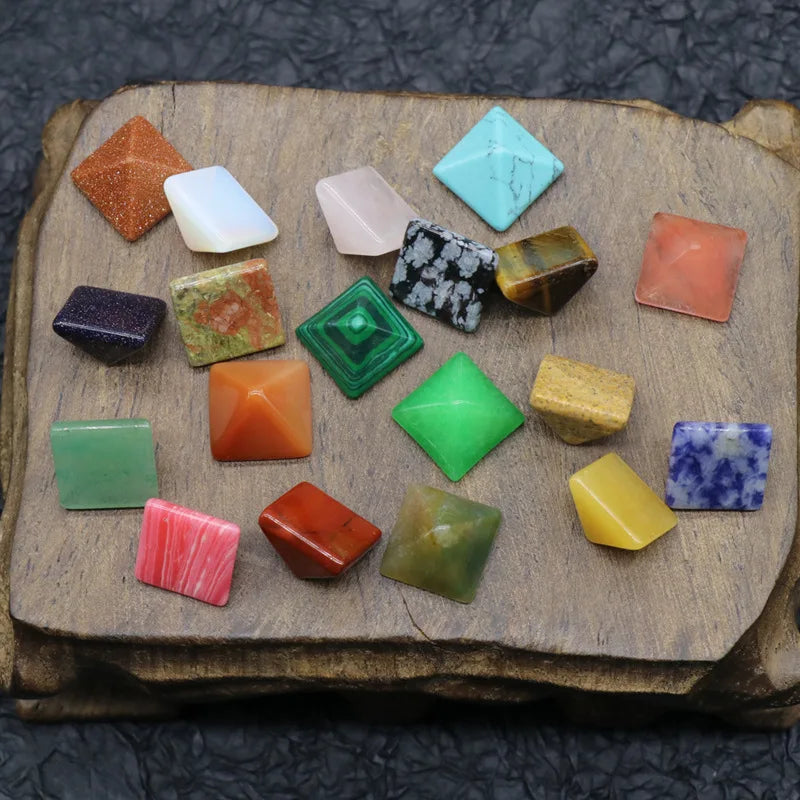Huiying Pyramid Stone Decoration Statue Indoor Room Stone Decoration Gift Crafts