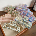 Korean Summer Large Acetic Acid Clip Retro Simple Fashion square Shark Clip Temperament All Hair Accessories