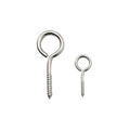 Heavy Duty Stainless Steel Wood Screw with Eye Tapping Wood Eye Bolts for Indoor & Outdoor Hanging