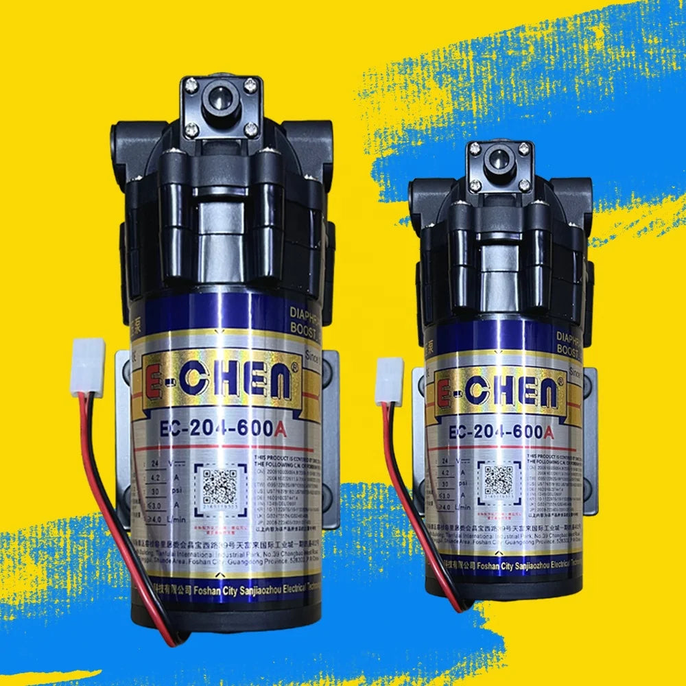 E-CHEN Brand 600G Ro Stabilized Pressure Diaphragm Booster Pump Series for Water Purifier