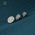 Implant Grade ASTM F136 Titanium Internally Threaded Hammer Labret Top