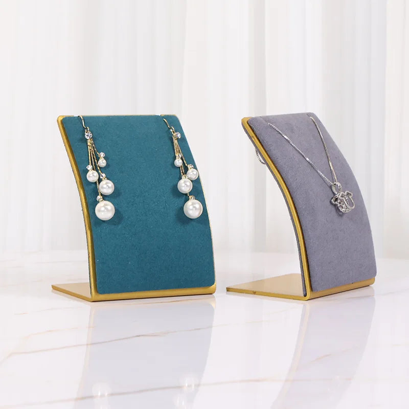 JINSKY Jewelry Earring Display Metal Earrings Stand for Jewelry Shop Modern Earrings Display Holder Instock
