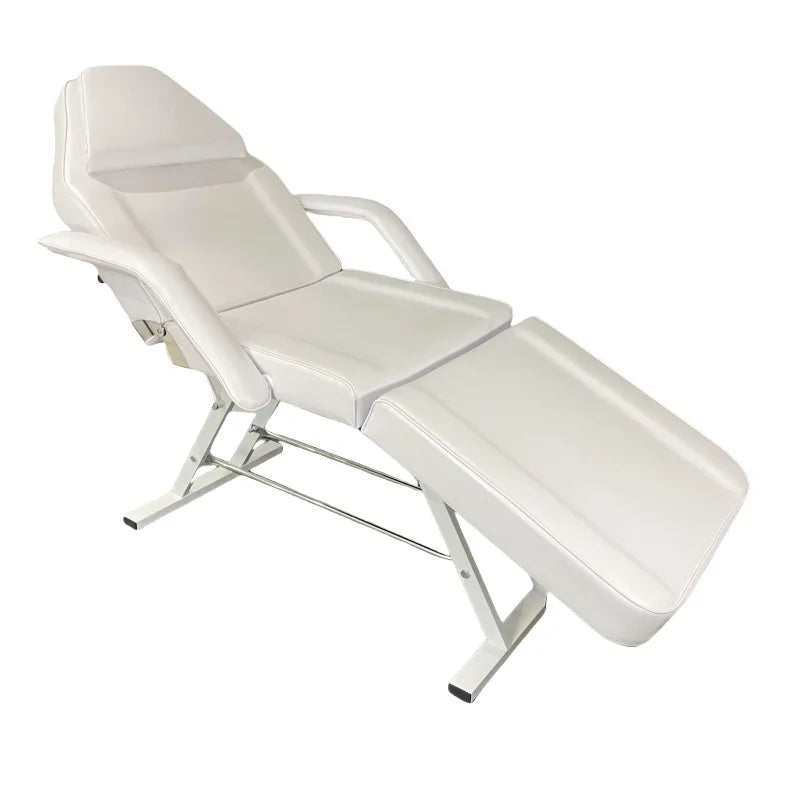 Modern pink  Beauty Salon Furniture Facial Spa Bed Adjustable Reclining Eyebrow Lash Bed for Sale Portable Folding Massage Table