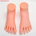 Nail Practice Foot Professional Pedicure Training Tools Wholesale Left Right Feet Practice Feet