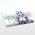 Natural Traction Head Support Customizable Memory Foam Pillow Nonwoven Velvet Anti-Wrinkle Cervical Contour Removable Washable