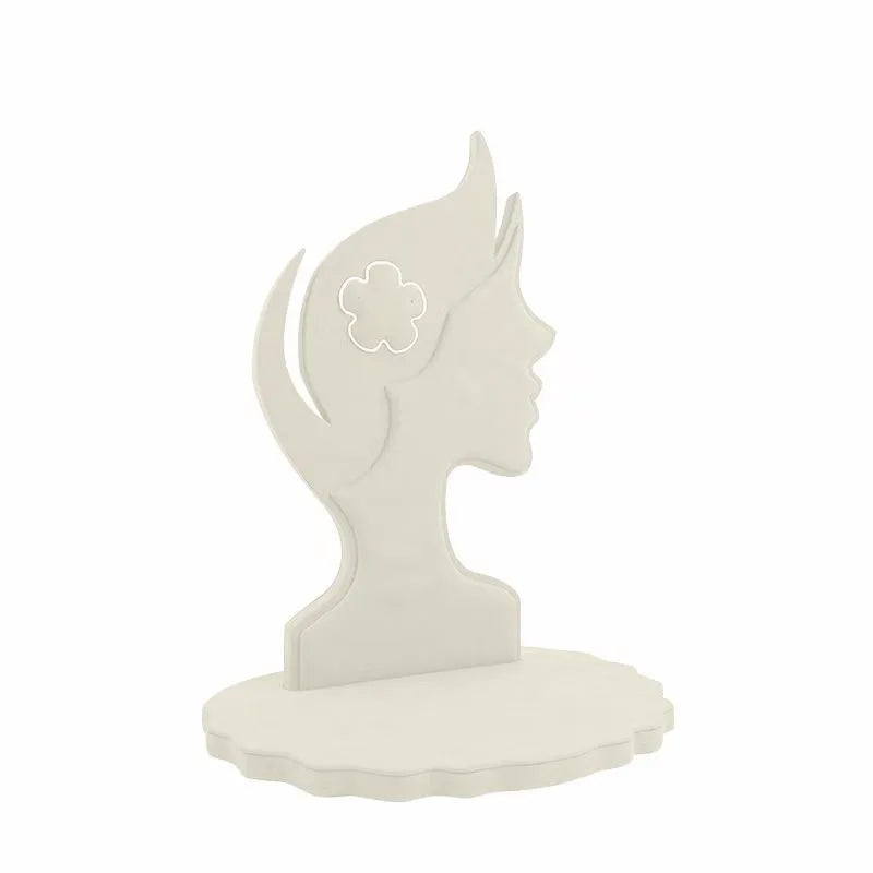 Multipurpose unique design earrings necklace jewelry display props necklace mannequin display stand