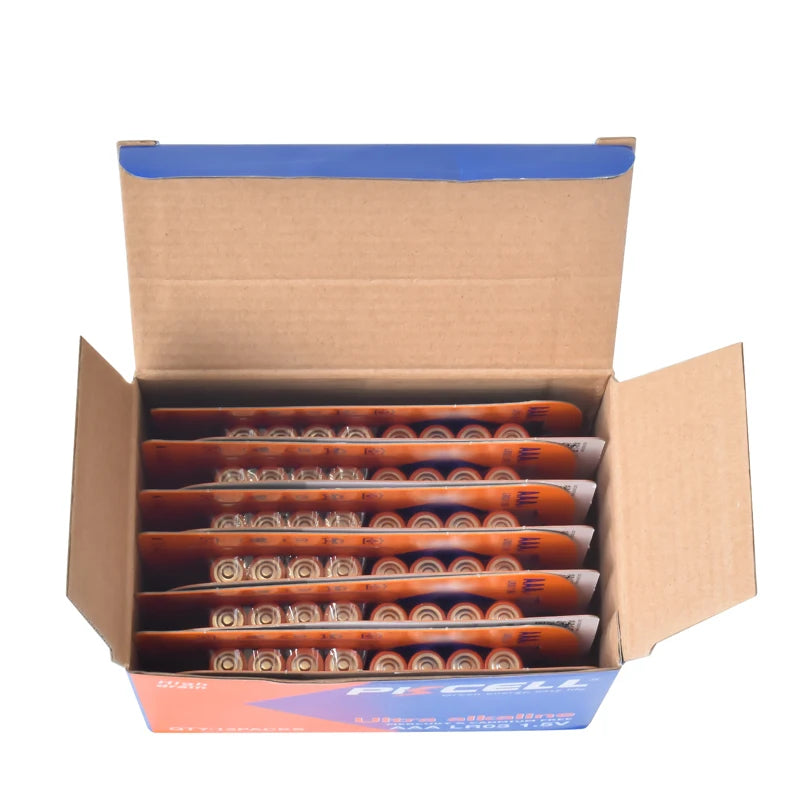 4 Pcs/blister Card PKCELL Primary Dry Cell 1.5v Lr03 Aaa Alkaline Battery