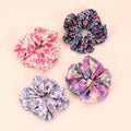 For Colorful Fabric Elastic Hair Ties Scrunchy Bobbles Ponytail Holder Bands Soft Fashion Daily Life Use