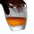 Japanese Chrysanthemum Design Whiskey Glass 8.5 oz Barrel Shape K9 Crystal Glass Engraved Whiskey Tumbler Gift for Wedding Hotel