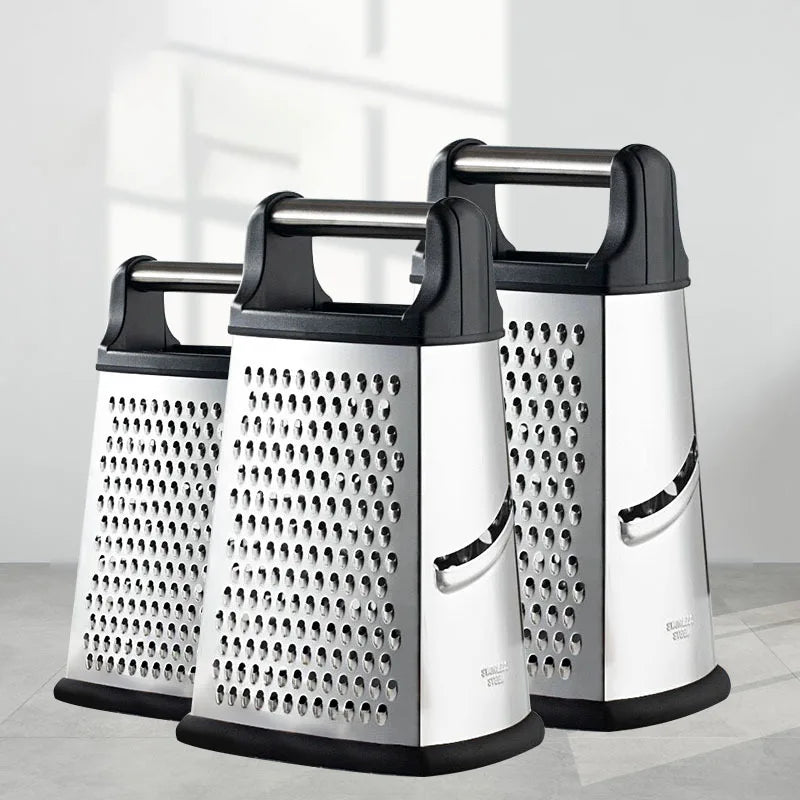 Dishwasher Safe Stainless Steel Manual Vegetable Grater for Vegetables Cutter Kitchen 4 in 1 Multi Functional Cheese Grater