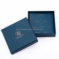 Elegant Color Personalized Jewelry Cardboard Paper Packaging Box for Necklace 7 Pair Earring Gift Box