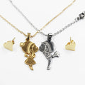 BMZ 2026 Kiss love Forever Jewelry 2 Sets Stainless