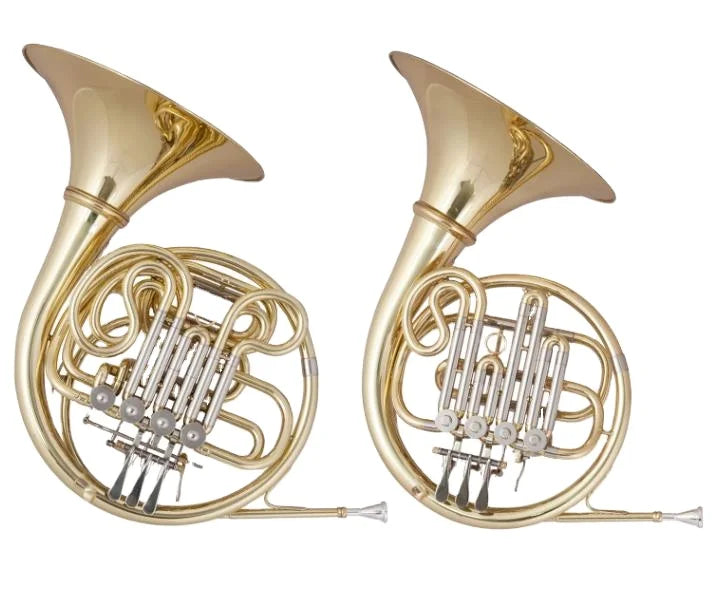 OEM Gold Brass French Horn Instrument Price Made in China