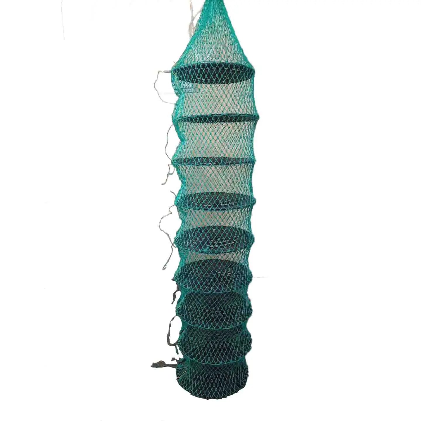 Scallop Culture Cage Plastic Plate Cast Net Trap Fishing Live Trap