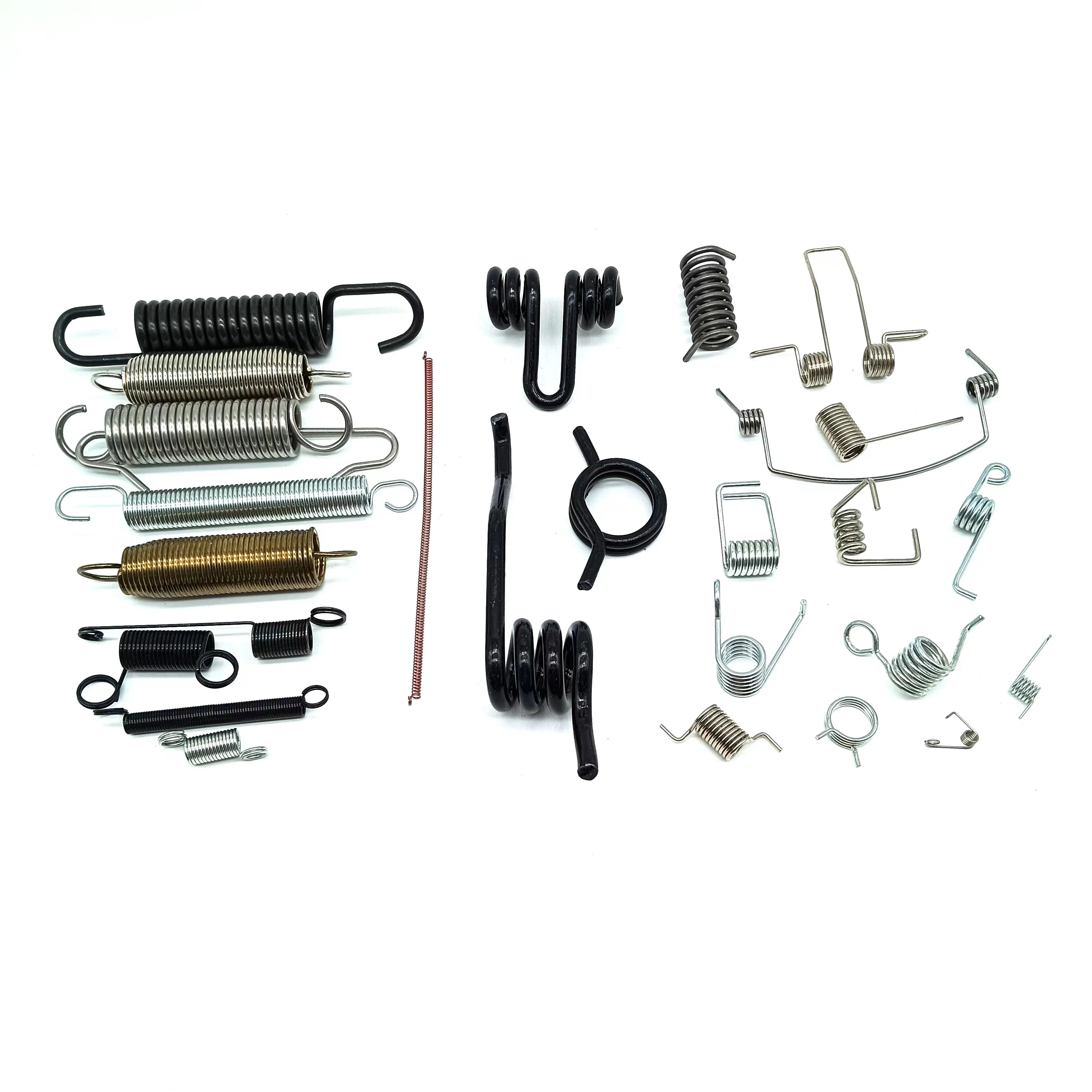 OEM ODM Rectangular Compression Spring Long Coil Nitinol Extension Spring 0.6mm Spiral Chair Torsion Springs