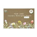 Eco Friendly Disposable Apparel Laundry Detergent Sheets Biodegradable Solid
