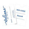 Custom Printed Hotel Key Card Envelope Thick Paper Card Holder to Welcome Guests Fit for Standard Room Card