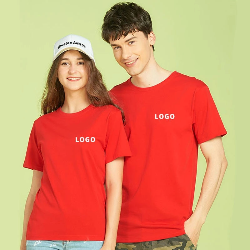 Cheap Custom High Quality Boys Plain Blank Cotton Men's Summer Printed Short Sleeve T-shirts