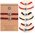 G2509 Wholesale Pulsera De Mal De Ojo Woven Handwoven Hamsa Fatima Hand Devil Eye Bracelet Fashion Jewelry Bracelets & Bangles