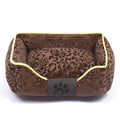 Customizable Deep Sleep Pet Bed Warm Soft Anti-Slip Heated Cat Dog Sofa Fancy Shining Printed Solid Fiber Material for Pets