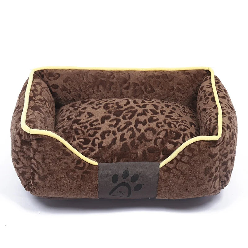 Customizable Deep Sleep Pet Bed Warm Soft Anti-Slip Heated Cat Dog Sofa Fancy Shining Printed Solid Fiber Material for Pets