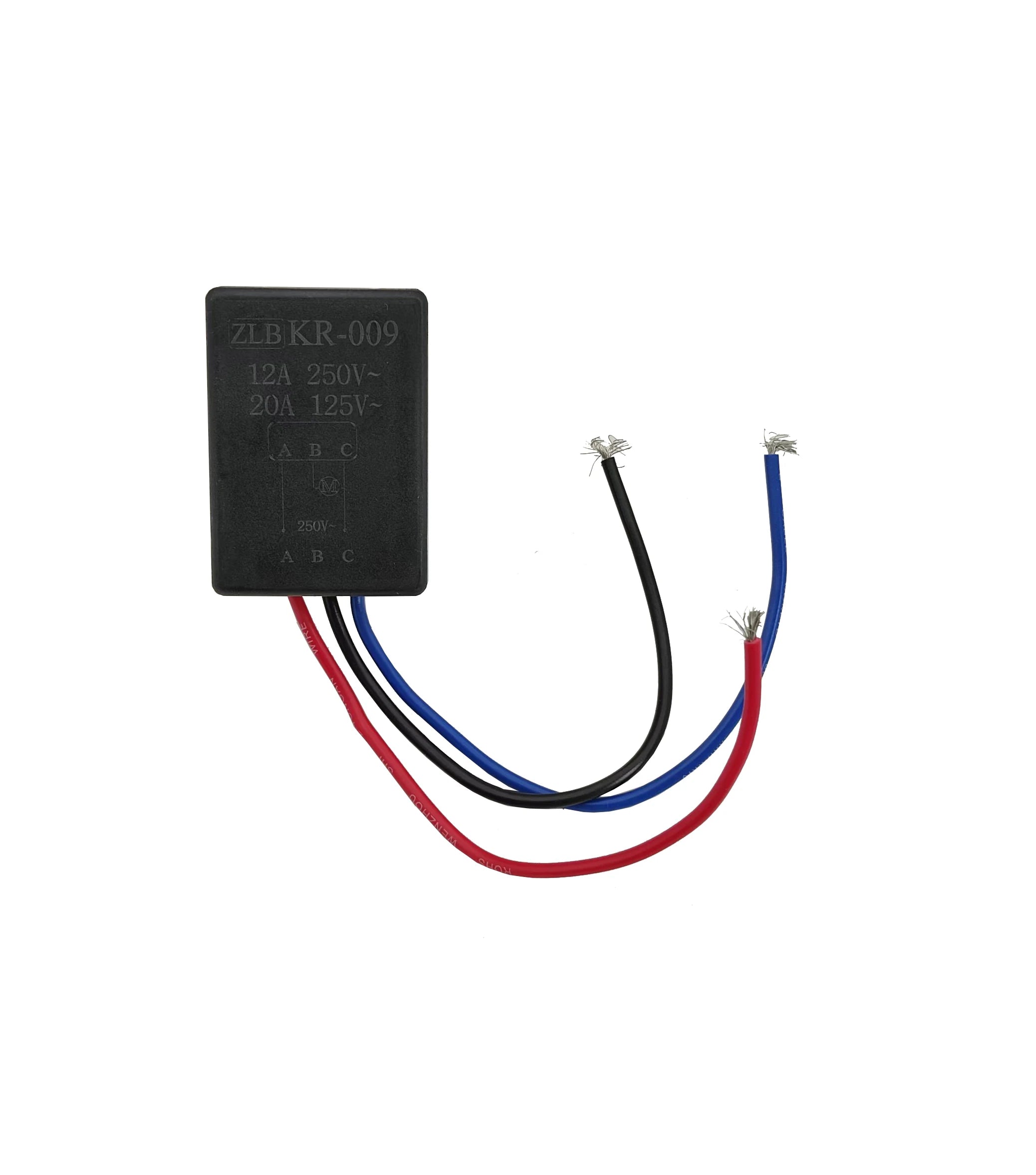 Plastic Housing 20(12)A 125/250V Power Tool Spare Part Soft Start Speed Governor